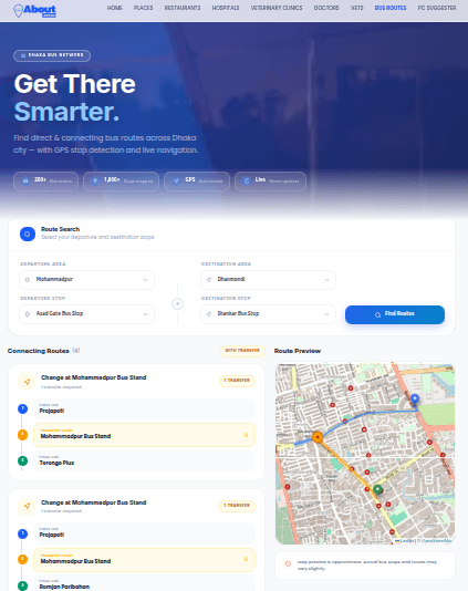 About Dhaka — Digital City Discovery Platform - 3