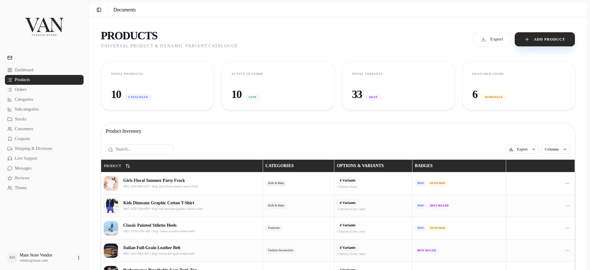 Single Vendor E-Commerce — Microservices Architecture - 3