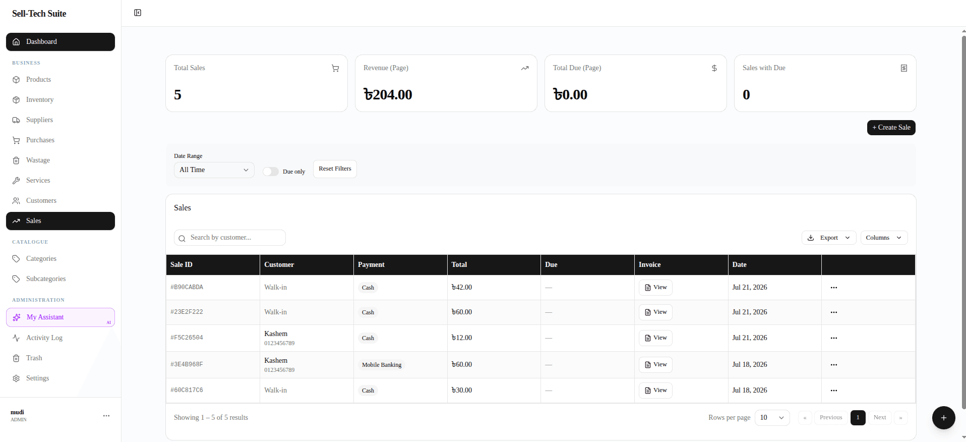 Multipurpose Inventory & Business Management System - 3