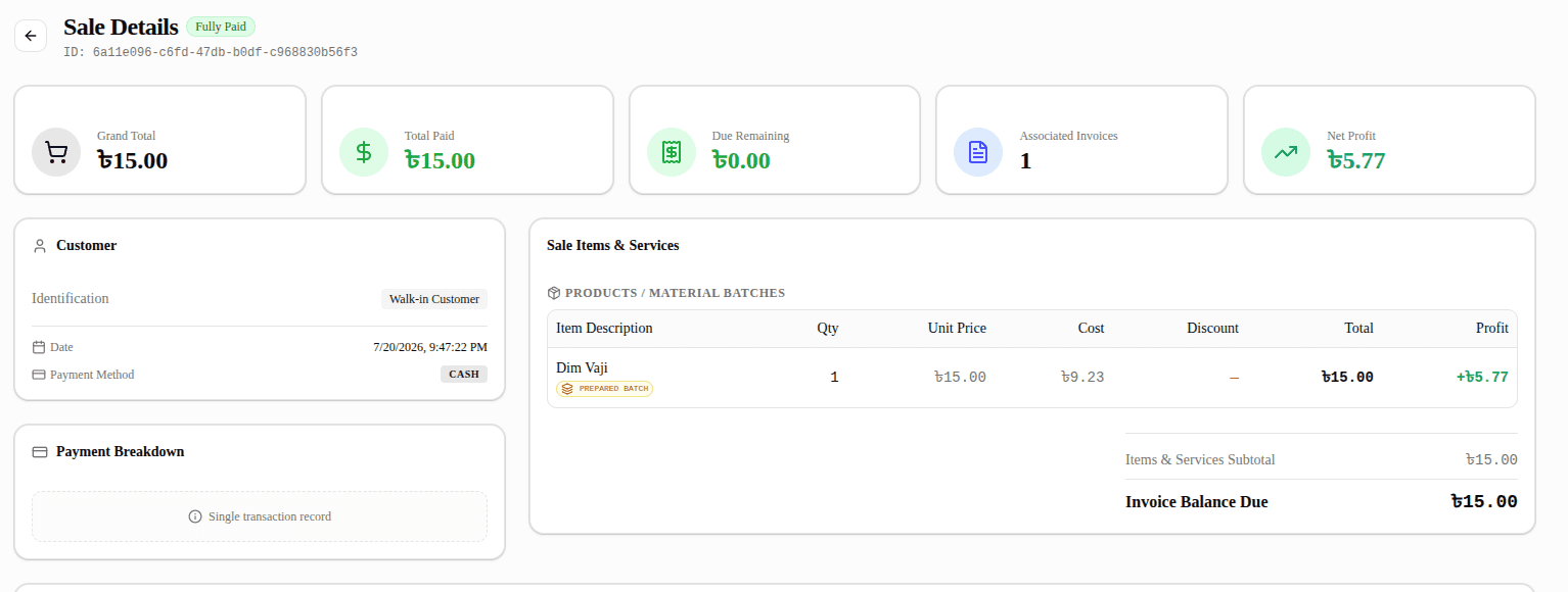 Multipurpose Inventory & Business Management System - 6